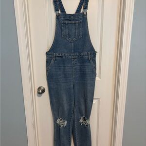 Old Navy Light Blue Denim Overalls